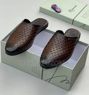 High Quality Classic Leather Half Shoe