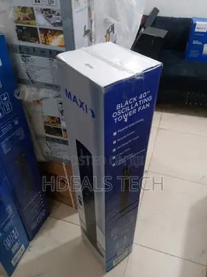 Maxi Tower Fan – Adjustable Speed Smart Timer Function