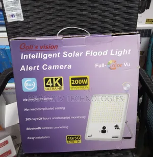 Goli's Vision Intelligent Solar Flood Light Alert Camera