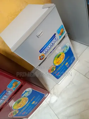 Modern 90l Mini Double Door Refrigerator – Freezer on Top Design