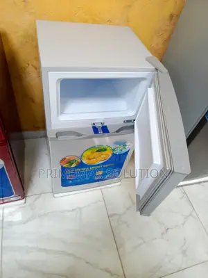 90l Tabletop Fridge Double Door – Glass Shelves Vegetable Crisper