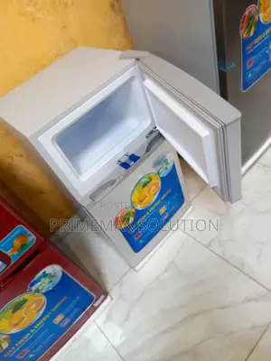 Silver 90l Double Door Fridge Tabletop – Great for Drinks Snacks