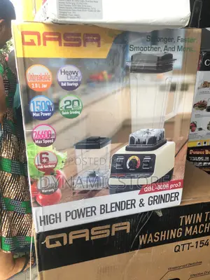 Qasa Double Cup Blender 1500watts