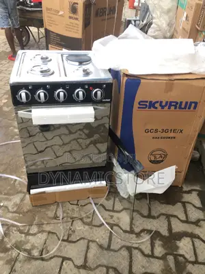 Skyrun 50x50 3 Gas 1 Eletric Standing Cooker Automatic