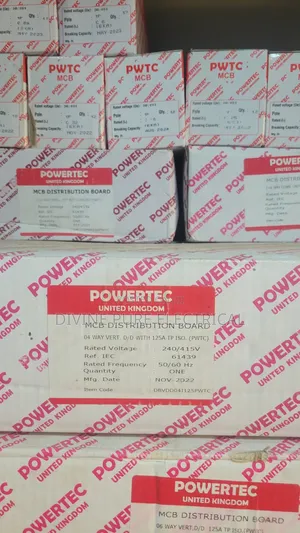 4way 3 Phase Distribution Board
