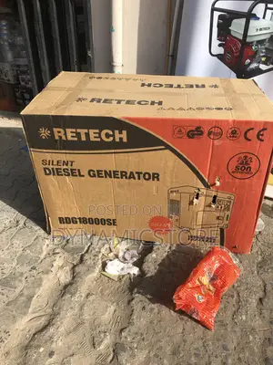 RETECH Soundproof 8.5kva Silent Diesel Generator