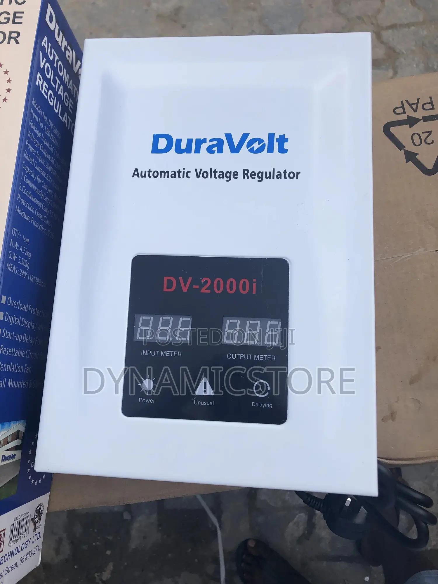 2000w Duravolts Wall Stabilizer