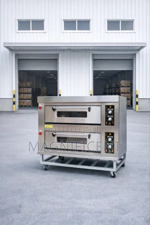 Heavy-Duty Double Deck Commercial Baking Oven – Industria