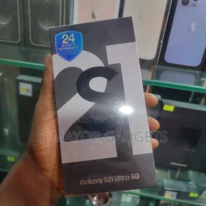 New Samsung Galaxy S21 Ultra 5G 128 GB Black