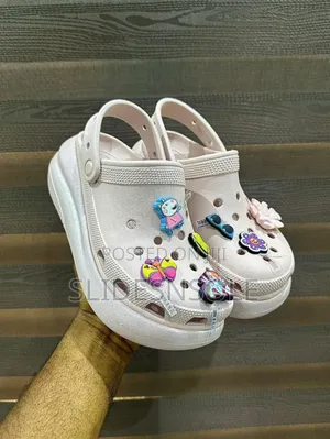 Stylish Crocs Platform Clogs – Comfy Bold