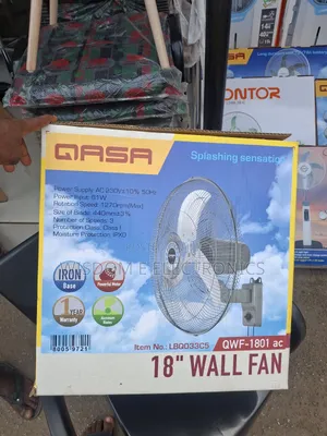Qasa Wall Fan 18inches
