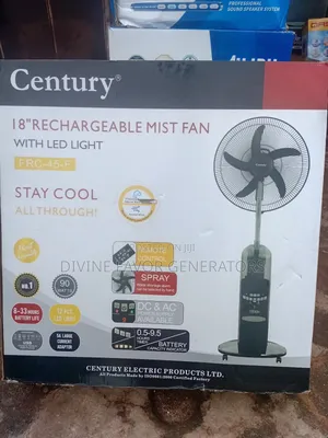 Century Rechargeable Mist Fan