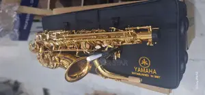 Yamaha Gold Alto Saxophone