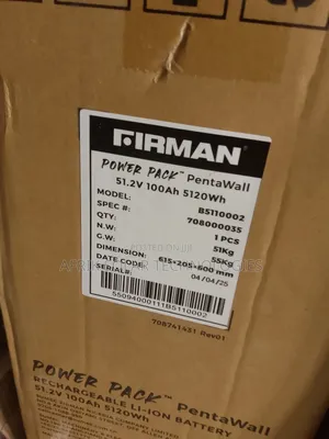 5kwh 48v Firman Lithium Battery