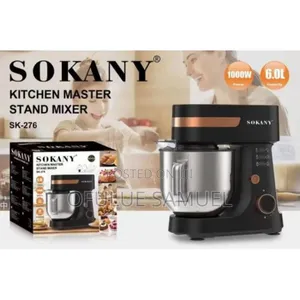 Sokany Stand Mixer 6litre