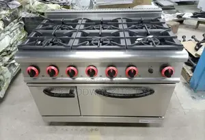 6 Burners Gas Cookers With Oven