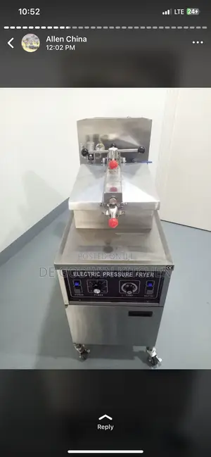 Standing Type Gas Pressure Fryer Now Available