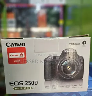 Canon Eos 250d With 18-55mm