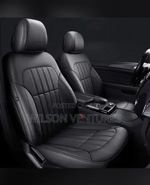 High Quality Plain Design Luxury Leather Car Seat Cover
