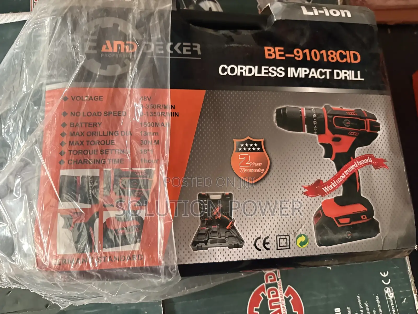 Cordless Impact Drill 48v