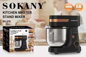 Sokany 6l Kitchen Master Stand Mixer
