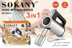 Sokany 3in1 Hand Mixer/Blender