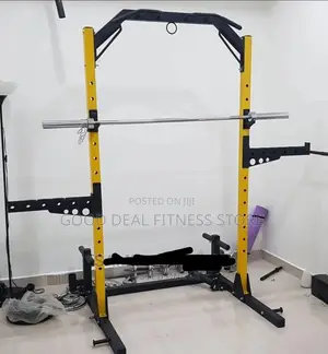 Best Half Power Squat Rack With Dip Bars