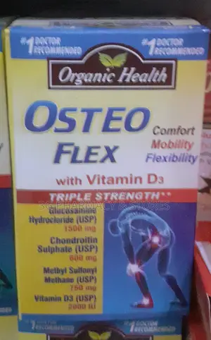 Organic Health Osteo Flex With Vitamin D3 - 120 Capsules