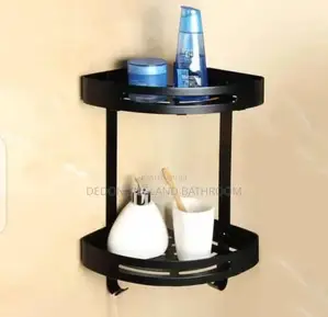 High Quality Black Corner/Angle Shelf
