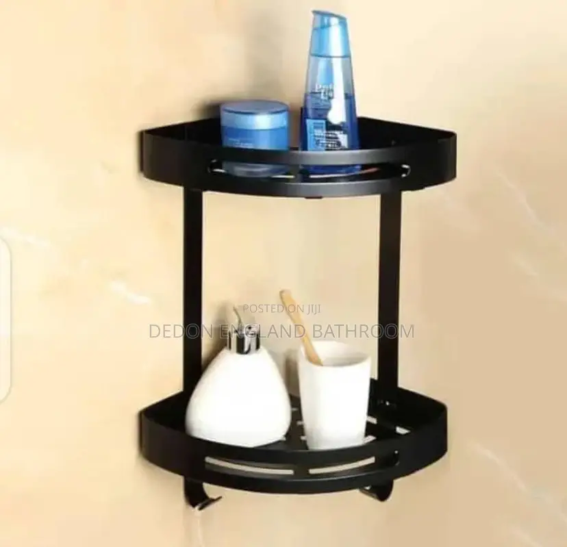 High Quality Black Corner/Angle Shelf