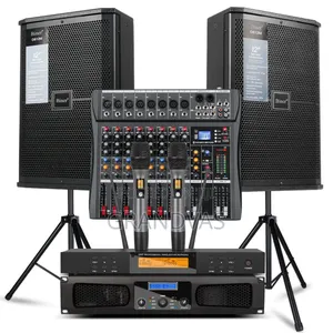 Set of Quality Sound System for Dj and Parties Churches