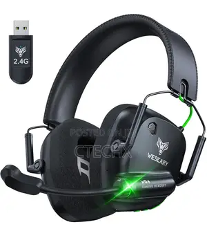 Weseary Wg4 3d Wireless Gaming Headset for Pc Ps4, Ps5 Mac, Switch, Bt