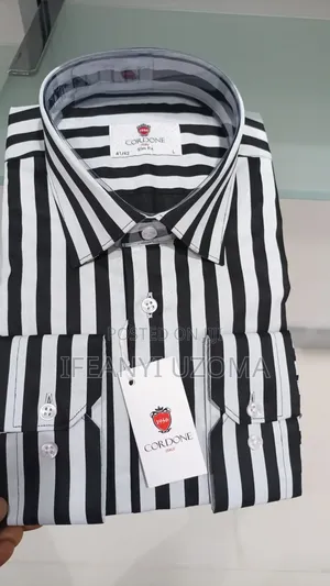 Quality Stribe Classic Men Shirt