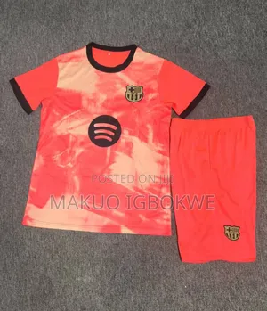 Barcelona Jerseys Top and Short Set [Wholesale Price Available]
