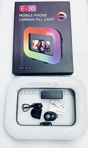 E30 RGB Portable Phone Ringlight
