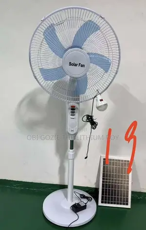 Brand New Charweek Solar Fan Is Available in Lagos
