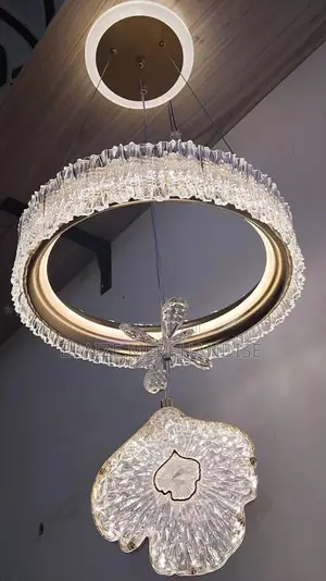 Cristal Round Chandalier for Rooms and Bedrooms
