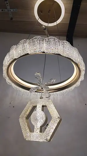 Square Cristal Chandelier for Living Room