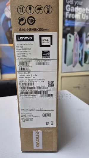 Laptop Lenovo 100e 4GB Intel Celeron SSD 60GB