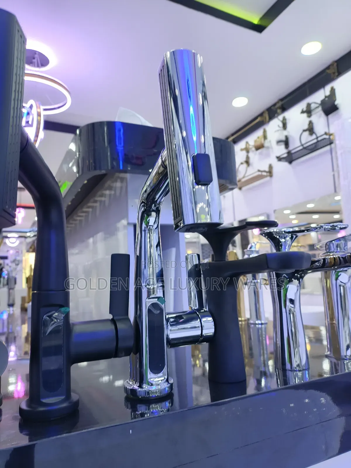 Multi Function Temperature Display Sink Mixerchrome