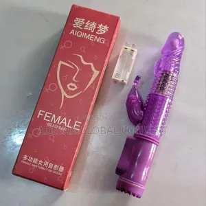 Butterfly Battery Rotating Rabbit Vibrator Women Sex Toy Massager