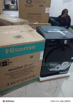 Hisense 10.5kg Smart Wash Dry Machine – Power Meets Convenience