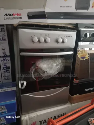 Maxi Inverter Gas Pipe Standing Cooker All Gas With Blue Frame