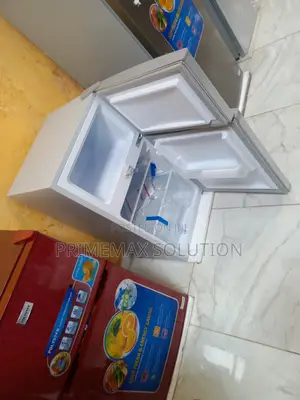 Premium 90l Silver Tabletop Fridge – Direct Cool Eco Friendly