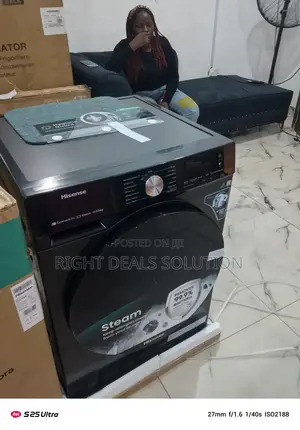 Hisense 10.5kg 2-in-1 Washer Dryer – Perfect for Large Households