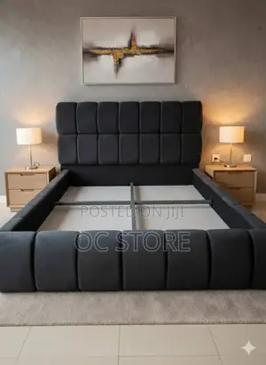Clean Padded Furniture Bedframe