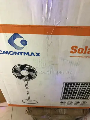 Cmontmax Fs-168 16-Inch Is a 5-in-1 Rechargeable Solar Standing Fan