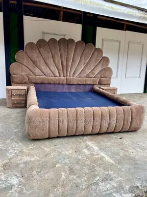 4 and Half by 6ft Bedframe With Bedside Cabinets