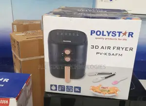 Polystar 5l 3d Air Fryer Pv-K5afm – Oil-Free Cooking