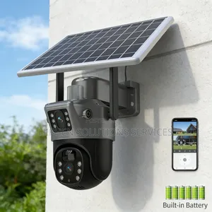 Affordable Dual Lens 4g Solar Camera in Nigeria